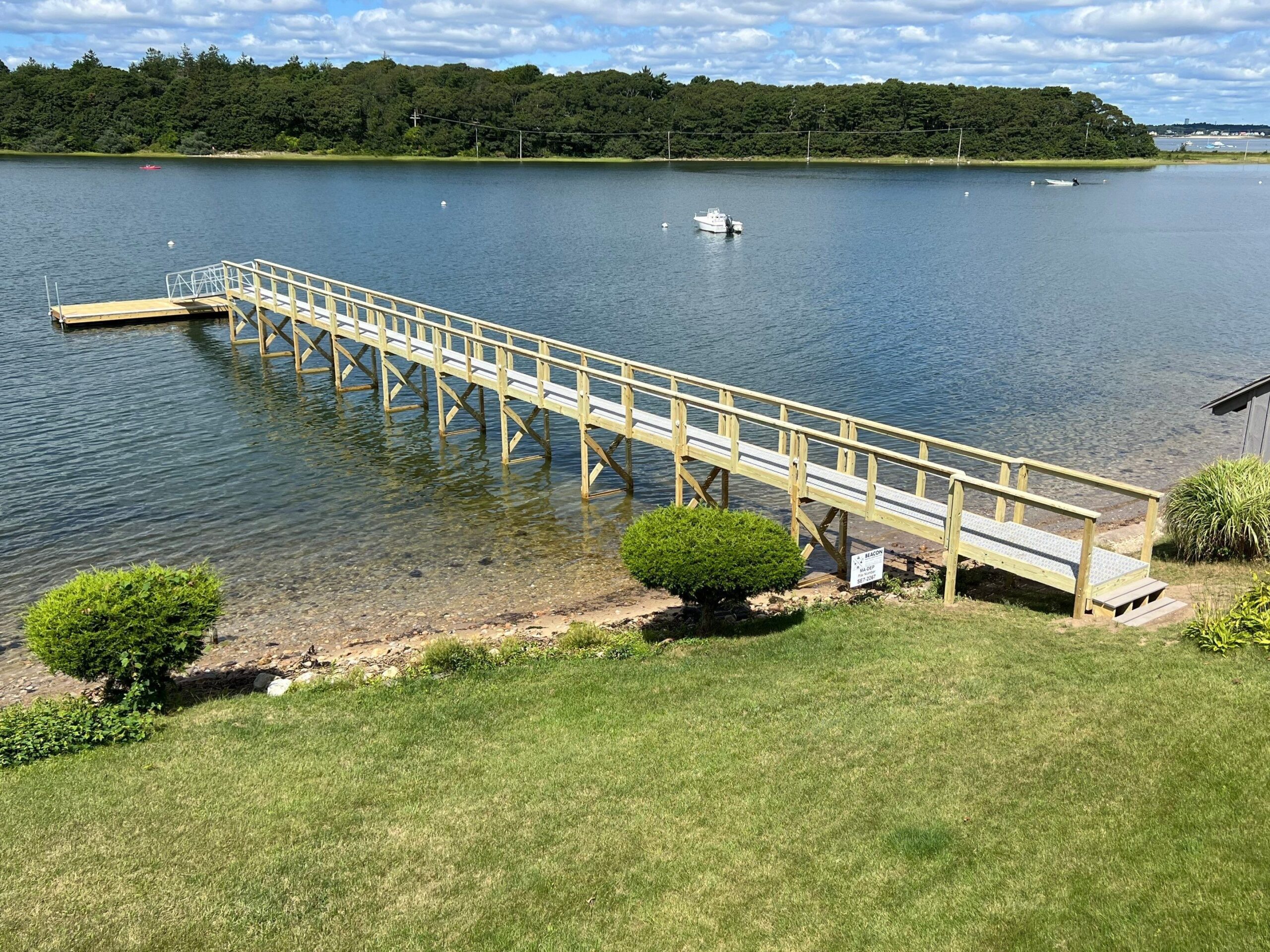 Pier & Floating Dock - Bourne